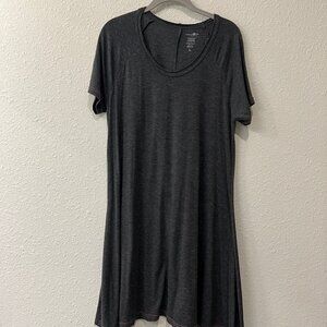 Comfortable Scoop-Neck Dress Large